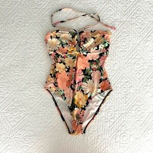 Tropical one piece swimsuit!